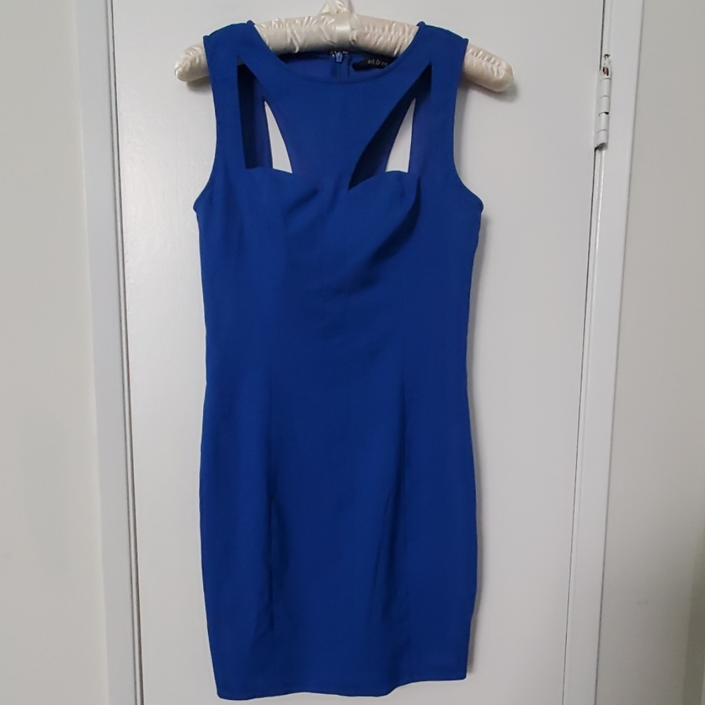 Blue Fitted dress